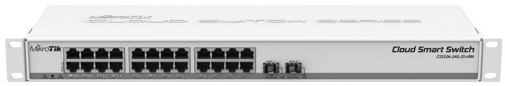 Switch MikroTik Cloud Smart CSS326-24G-2S+RM