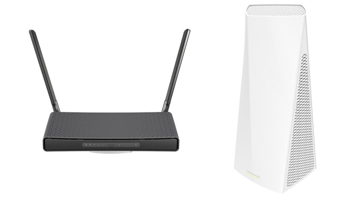 MikroTik RB941 Wi-Fi router (Wi-fi 2,4, 4xLAN 100 Mbps port, USB slot)
